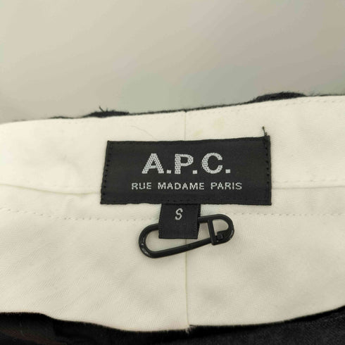 アーペーセー A.P.C. ウール ストレートスラックス メンズ JPN:S