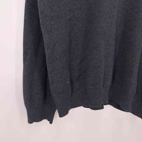 エディーバウアー Eddie Bauer カシミヤ混 ハーフジップニット メンズ JPN:M
