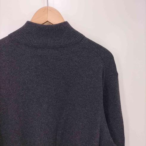 エディーバウアー Eddie Bauer カシミヤ混 ハーフジップニット メンズ JPN:M