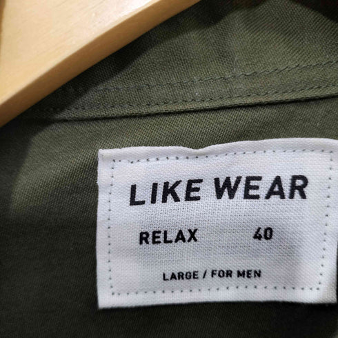 ヤエカ YAECA Baker Shirts ベイカーシャツ メンズ US:40