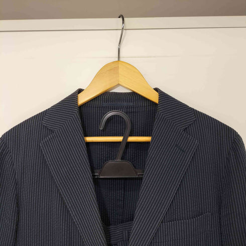 ユナイテッドアローズ UNITED ARROWS シアサッカー ストライプ 3Bジャケット メンズ 48