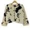 フェケテ FEKETE NO-COLLAR COW FUR JACKET レディース