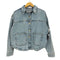 ザラ ZARA オーバーサイズ コットン デニムジャケット レディース import:S