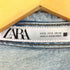 ザラ ZARA オーバーサイズ コットン デニムジャケット レディース import:S