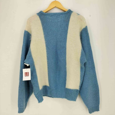pioneer wear 80s 勲章タグ 台湾製 アルパカ混 素材切替 ニット レディース JPN:M