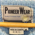 pioneer wear 80s 勲章タグ 台湾製 アルパカ混 素材切替 ニット レディース JPN:M