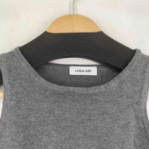 ラグアジェム LAGUA GEM ノースリーブニット レディース
