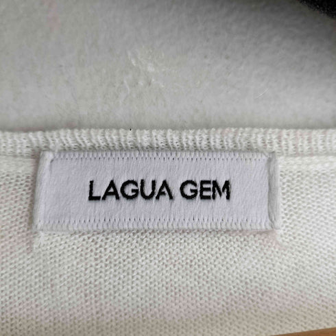 ラグアジェム LAGUA GEM JACQUARD TUNIC ニット レディース FREE