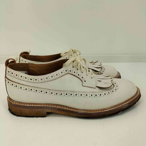 エンダースキーマ Hender Scheme クレープソール ウイングチップ タッセル レザー シューズ メンズ 左足5、右足6