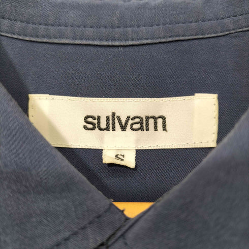 サルバム sulvam DOUBLE OPEN SHIRT ダブルオープンシャツ メンズ JPN:S