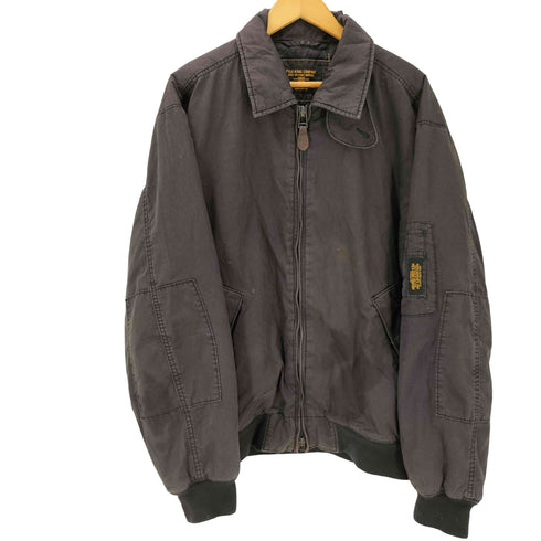 ポロジーンズ RL POLO JEANS CO. COMPANY 90-00S ジップアップ フライトジャケット チンストラップ付 メンズ