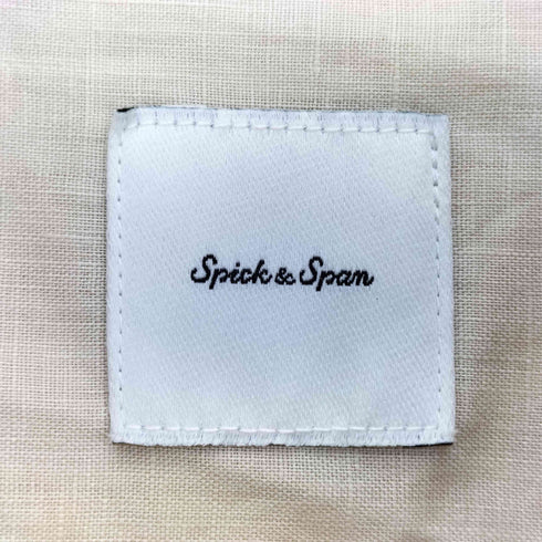 スピックアンドスパン Spick and Span リネンビッグシャツ レディース FREE