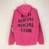 アンチソーシャルソーシャルクラブ ANTI SOCIAL SOCIAL CLUB USA製 PAY NO MIND プルオーバーパーカー メンズ L