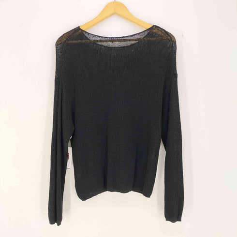 スローブイエナ SLOBE IENA 23ss リネン混ボートネックニット レディース FREE