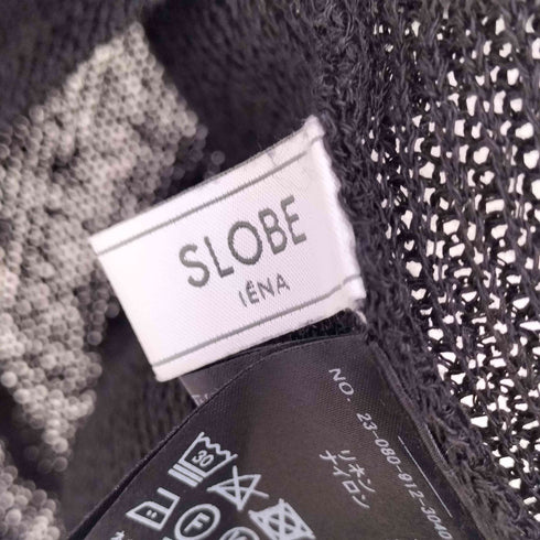スローブイエナ SLOBE IENA 23ss リネン混ボートネックニット レディース FREE