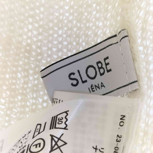 スローブイエナ SLOBE IENA 23ss リネン混ボートネックニット レディース FREE