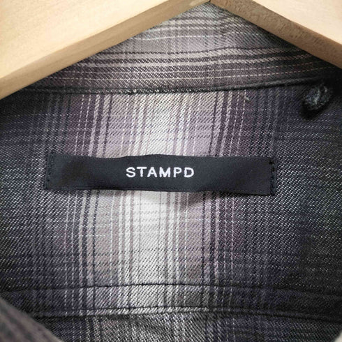 スタンプド STAMPD Templin オンブレチェックシャツ メンズ M