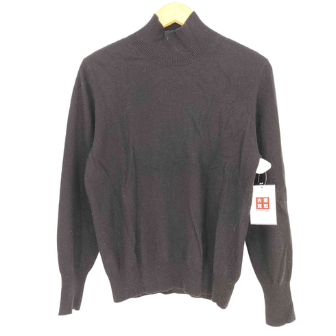ニジュウサンク 23区 カシミヤ混 キャッシュメリノ ハイネックニット レディース JPN:38