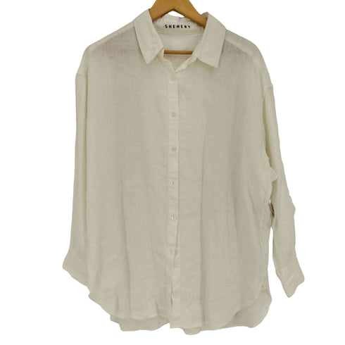 シーナリー SHENERY 2WAYリネンカシュクールオーバーシャツ レディース FREE