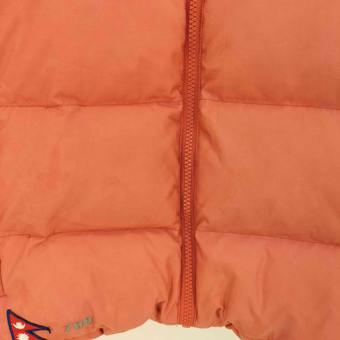 ザノースフェイス THE NORTH FACE nupusi ヌプシ 700フィル リバーシブル ダウンベスト ネパール 国旗ワッペン レディース import:S