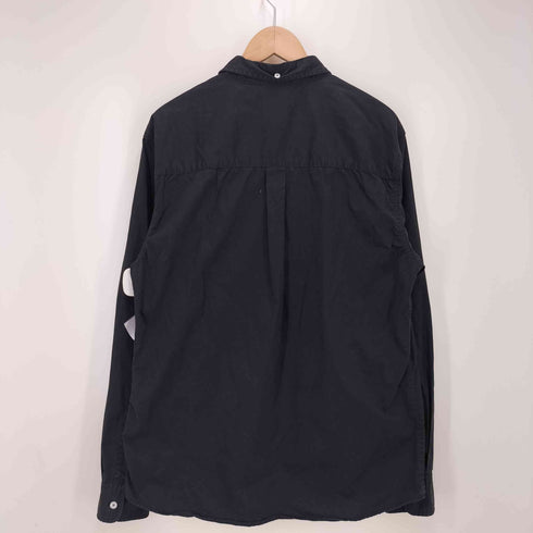ステューシー Stussy 00s 紺タグ チェック切り替え シャツ メンズ JPN:L