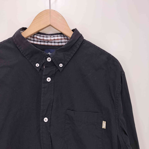 ステューシー Stussy 00s 紺タグ チェック切り替え シャツ メンズ JPN:L