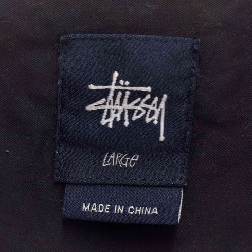 ステューシー Stussy 00s 紺タグ チェック切り替え シャツ メンズ JPN:L