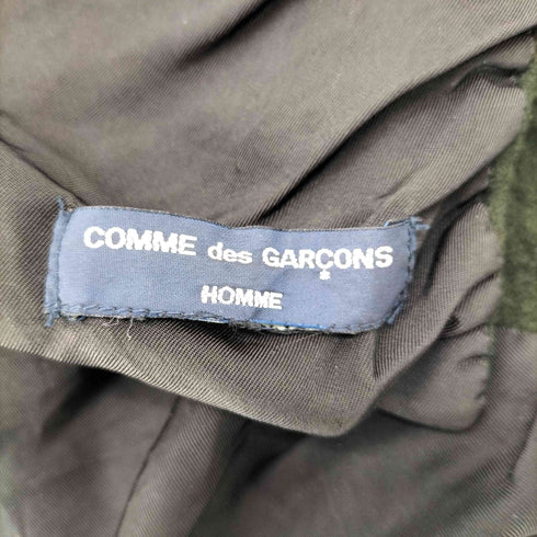 コムデギャルソンオム COMME des GARCONS HOMME 異素材切替 ウール マフラー メンズ