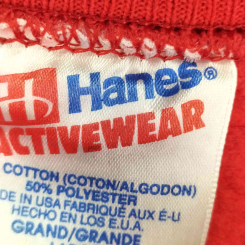 ヘインズ Hanes 90S ラグランスリーブクルーネックスウェット メンズ import:L
