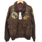 アヴィレックス AVIREX G-1 FIGHTING 33 REVIVAL GOAT LEATHER メンズ 40