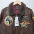 アヴィレックス AVIREX G-1 FIGHTING 33 REVIVAL GOAT LEATHER メンズ 40