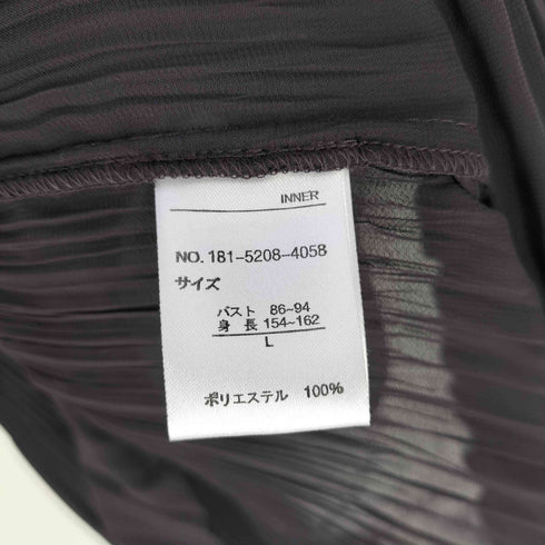 レース プリーツ フレアカットソー レディース JPN:L
