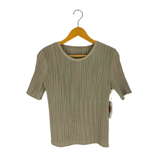 レース プリーツカットソー レディース JPN:M