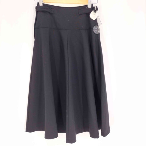 トリココムデギャルソン tricot COMME des GARCONS 90S 90AW サイド アジャスター ウール フレア スカート AD1990 レディース JPN:S