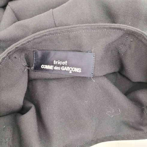 トリココムデギャルソン tricot COMME des GARCONS 90S 90AW サイド アジャスター ウール フレア スカート AD1990 レディース JPN:S