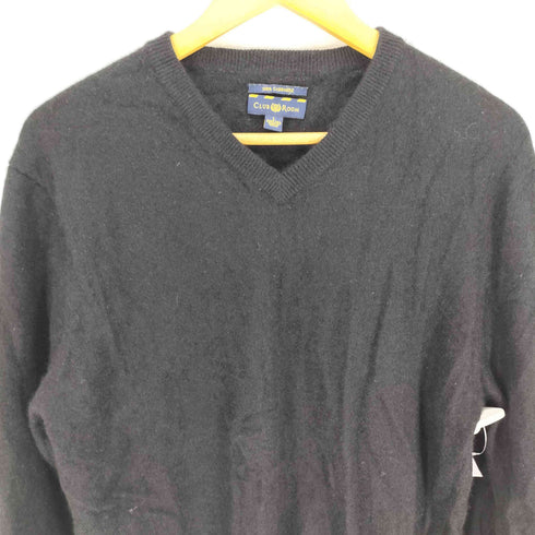 クラブルーム CLUB ROOM 00S CASHMERE カシミヤ Vネック L/S ニット セーター メンズ import:L