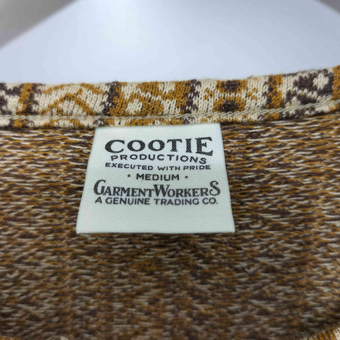 クーティー COOTIE Fillmore 3/4 Sleeve Henley Neck Tee ヘンリーネックTシャツ メンズ JPN:M