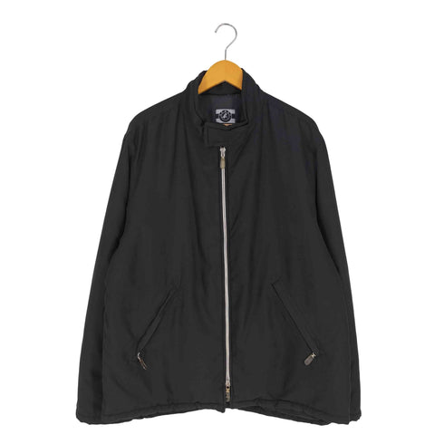 アニエスベースポーツ agnes b. SPORT モロッコ製 ダブルジップ ピーチスキン パテッドジャケット メンズ import:XXL
