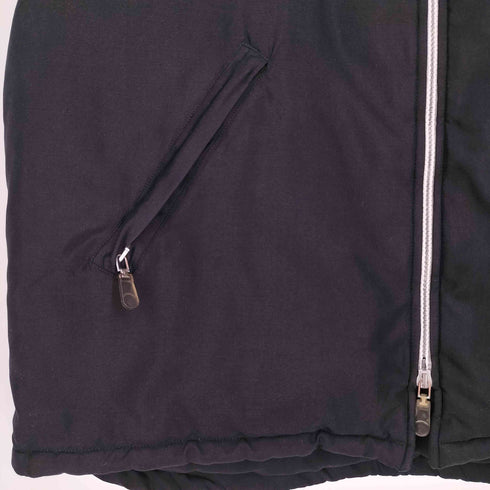 アニエスベースポーツ agnes b. SPORT モロッコ製 ダブルジップ ピーチスキン パテッドジャケット メンズ import:XXL