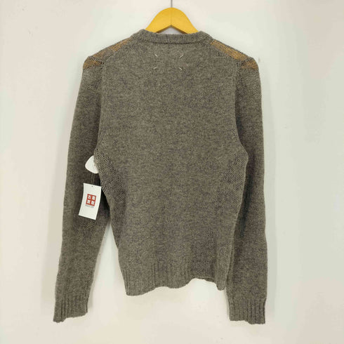 メゾンマルジェラ Maison Margiela 16aw ガリアーノ期 ウール クルーネック 透かし編みニット メンズ import:S