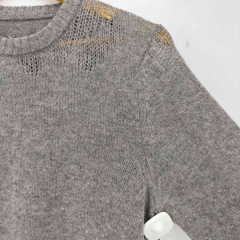 メゾンマルジェラ Maison Margiela 16aw ガリアーノ期 ウール クルーネック 透かし編みニット メンズ import:S