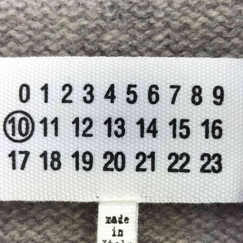 メゾンマルジェラ Maison Margiela 16aw ガリアーノ期 ウール クルーネック 透かし編みニット メンズ import:S