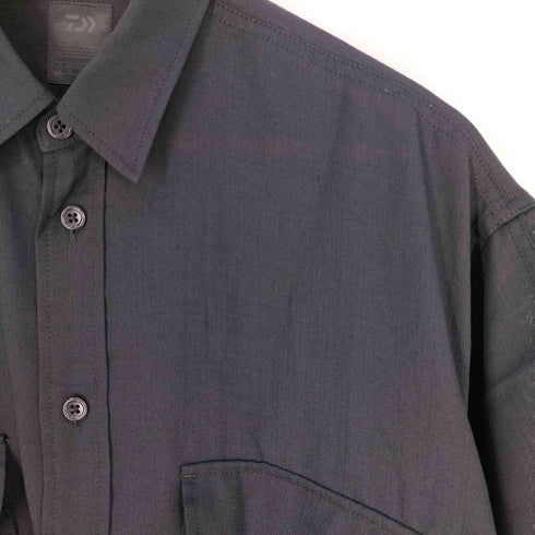 ダイワピアサーティナイン DAIWA PIER39 TECH BOMBAY SAFARI SHIRTS S/S テック ボンベイ サファリ ミリタリーシャツ メンズ JPN:M