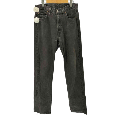 リーバイス Levis 90S USA製 501 ボタン裏 544 刻印 ブラック デニム パンツ 1996年製 メンズ W:33 L:34