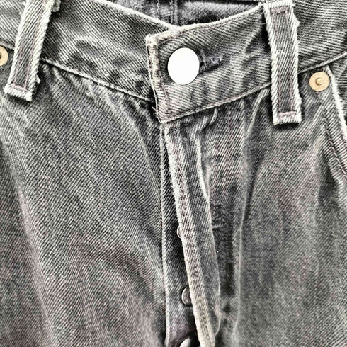 リーバイス Levis 90S USA製 501 ボタン裏 544 刻印 ブラック デニム パンツ 1996年製 メンズ W:33 L:34