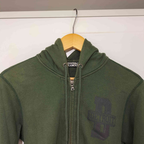 ヒステリックグラマー HYSTERIC GLAMOUR DETROIT ヒスガールプリント ジップアップ パーカー メンズ JPN:S