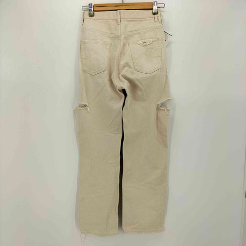 シールームリン Sea Room lynn サイドカット ボタンフライ デニム パンツ レディース 23インチ