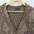 ギャップ Gap BRUSHED CARDIGAN アルパカブレンド ブラッシュド アーガイル カーディガン メンズ import:M