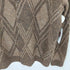 ギャップ Gap BRUSHED CARDIGAN アルパカブレンド ブラッシュド アーガイル カーディガン メンズ import:M
