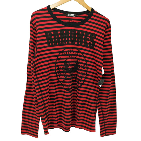 ヒステリックグラマー HYSTERIC GLAMOUR RAMONES BORDER LS TEE メンズ JPN:M